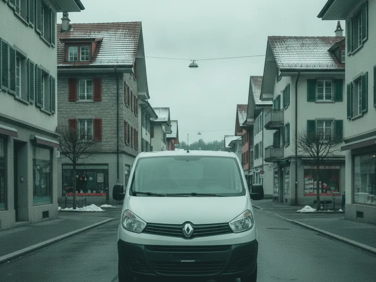 Servicefahrzeug von Domus Gebäudeservice